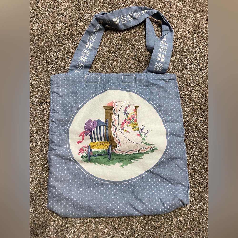 Quilted tote bag